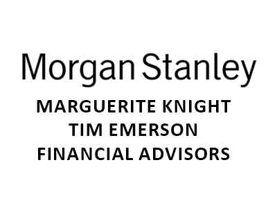 Morgan Stanley - Marguerite Knight and Tim Emerson Financial Advisor - Lutin Sponsor